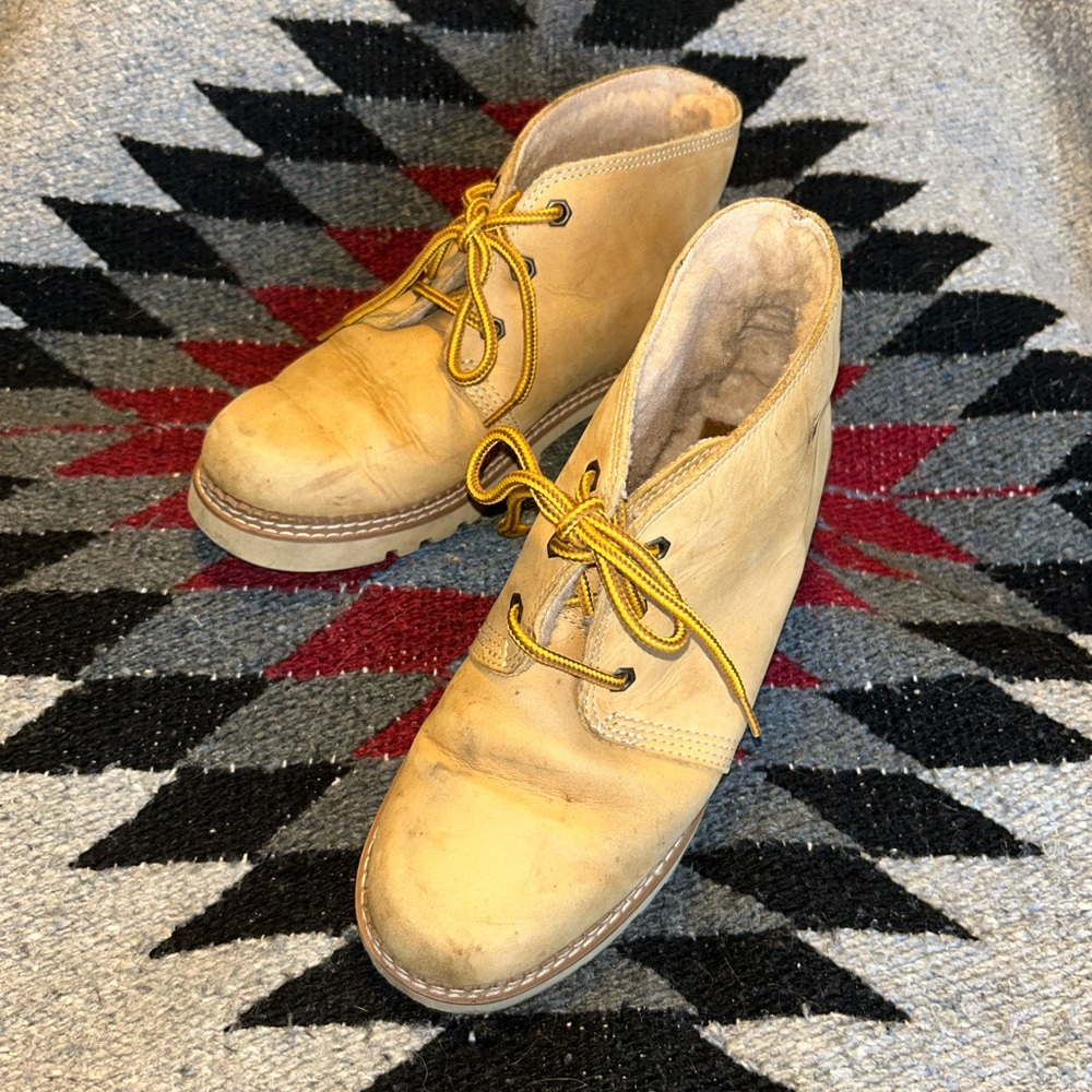 Bass tan leather boot 9